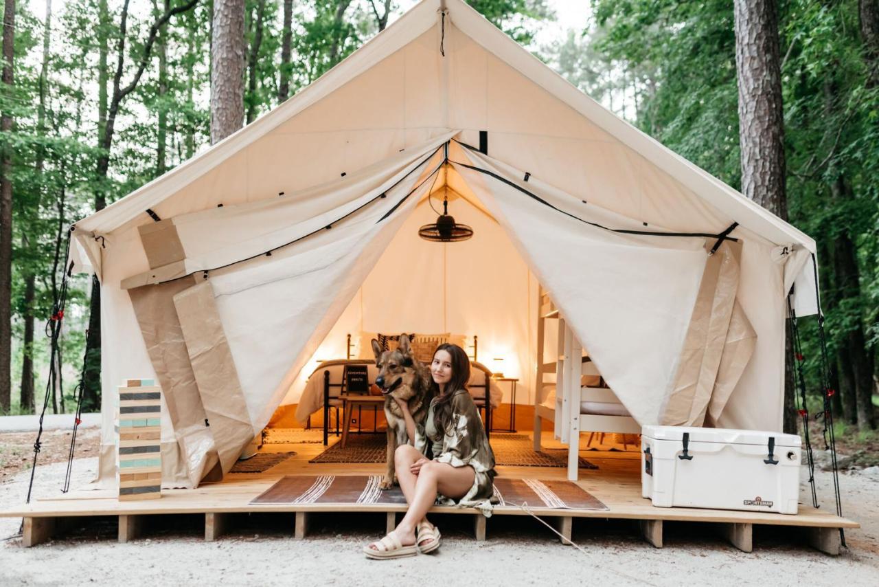 ホテル Timberline Glamping At Unicoi State Park ヘレン エクステリア 写真